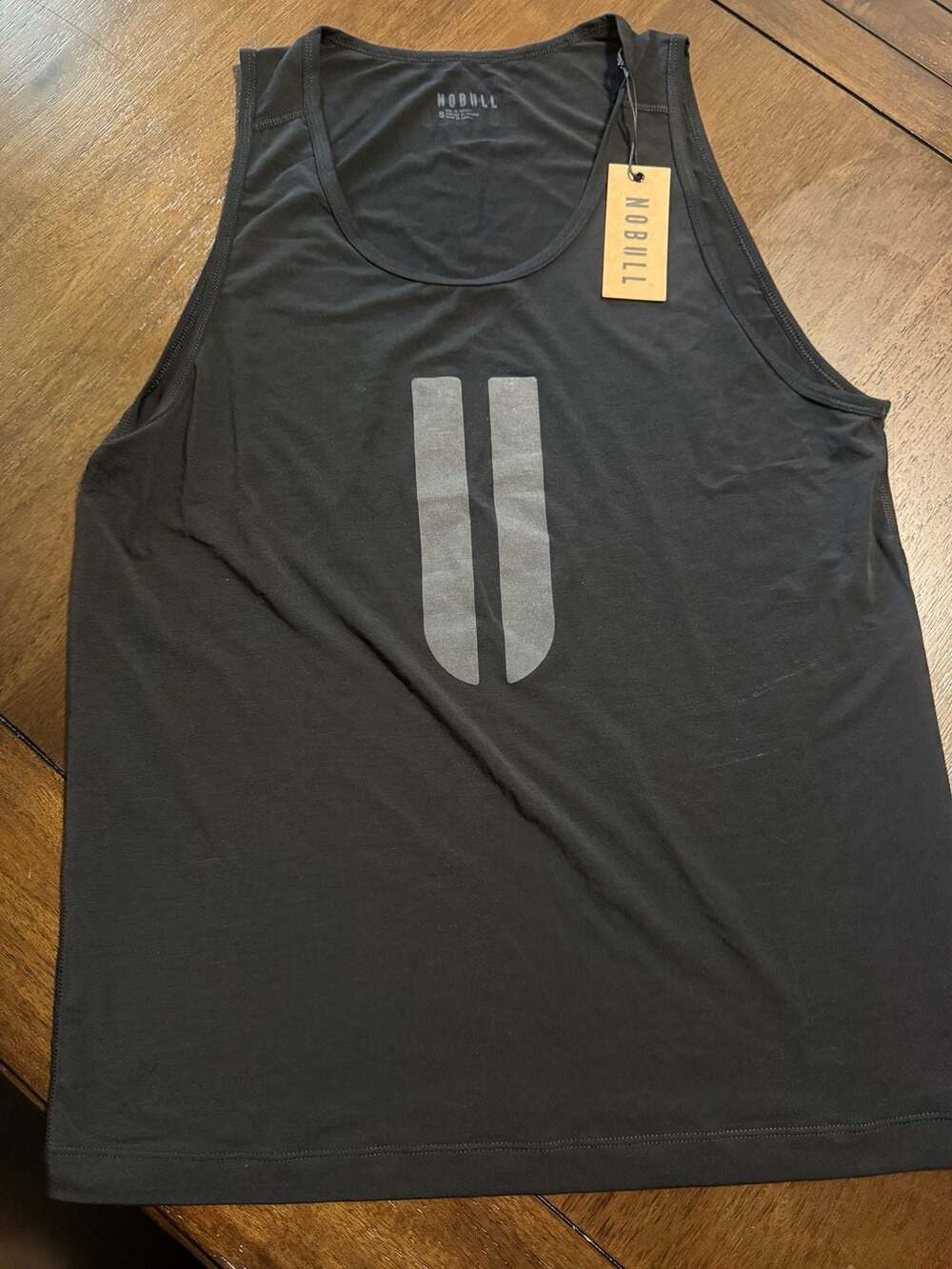 Men's Black U Tank Top